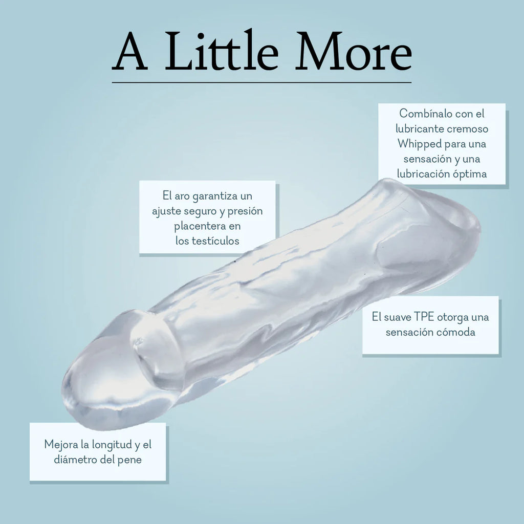 A LITTLE MORE- UN POCO MAS