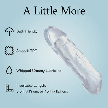 A LITTLE MORE- UN POCO MAS