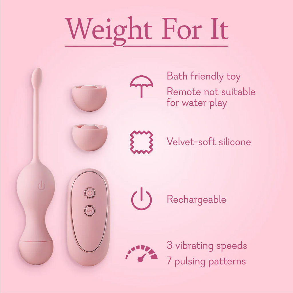 Weight For It - Pelvic Floor Fitness(pesas vibrantes)