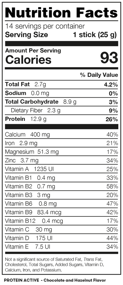 Protein Active -  Chocolate & Hazelnut