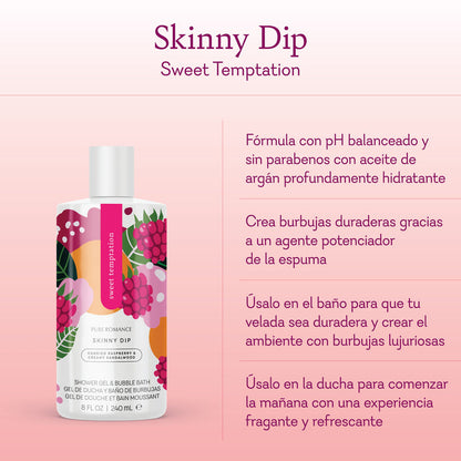 SHOWER GEL & BUBBLE BATH- Sweet Temptation
