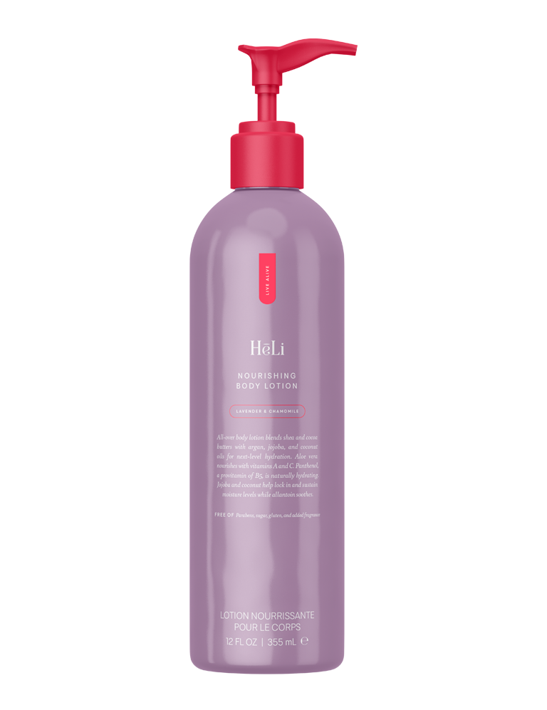 HēLi - Nourishing Body Lotion - Lavender & Chamomile